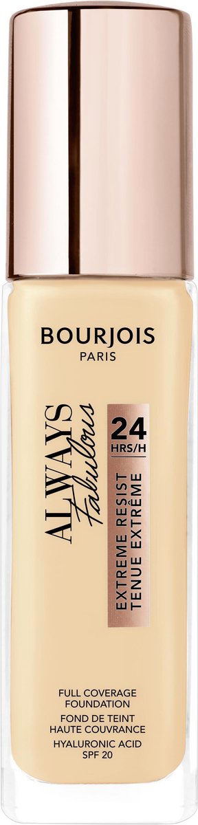Goedkoopste Bourjois Always Fabulous Foundation - 120 Light Ivory