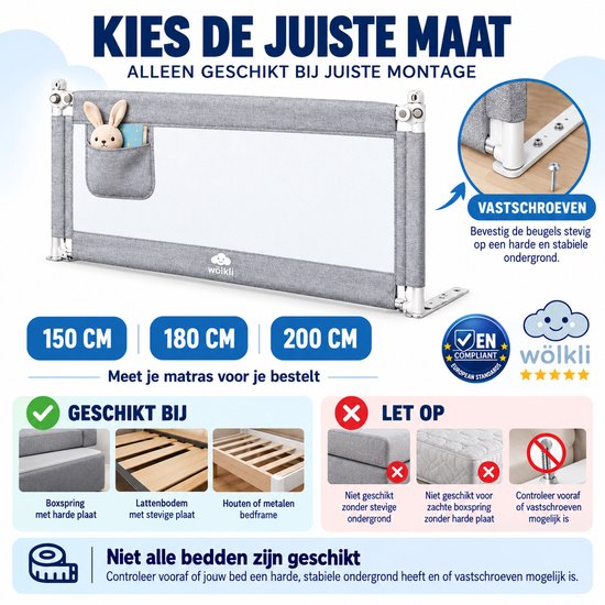 Wölkli Bedhek 150 cm