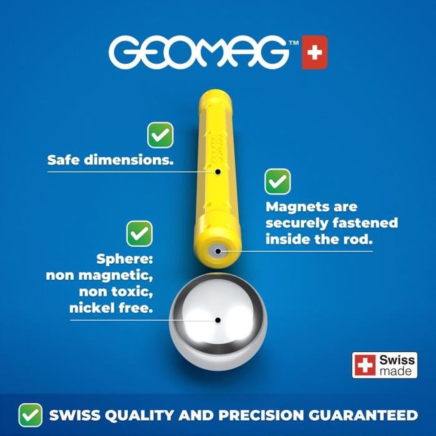 Geomag Super Color Recycled - Magnetisch Constructiespeelgoed met Panelen - 60-delig - Vanaf 3 jaar — afbeelding 15