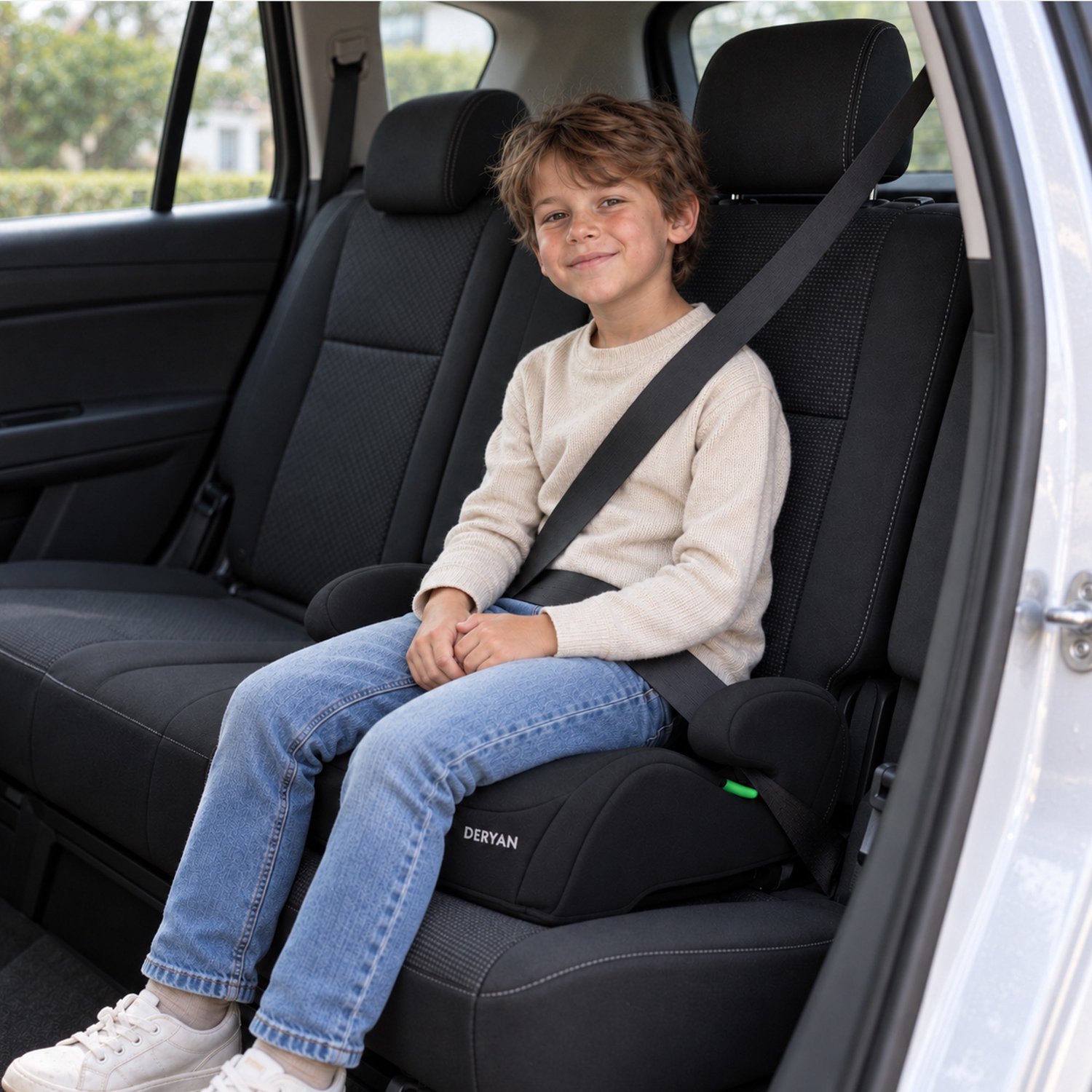 Deryan Charlie Luxe Autostoel i-Size - Isofix - 100 tot 150 cm - Zwart – foto 7