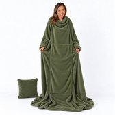 Unique Living - Plaid Snuggle Winter Green -150x200cm