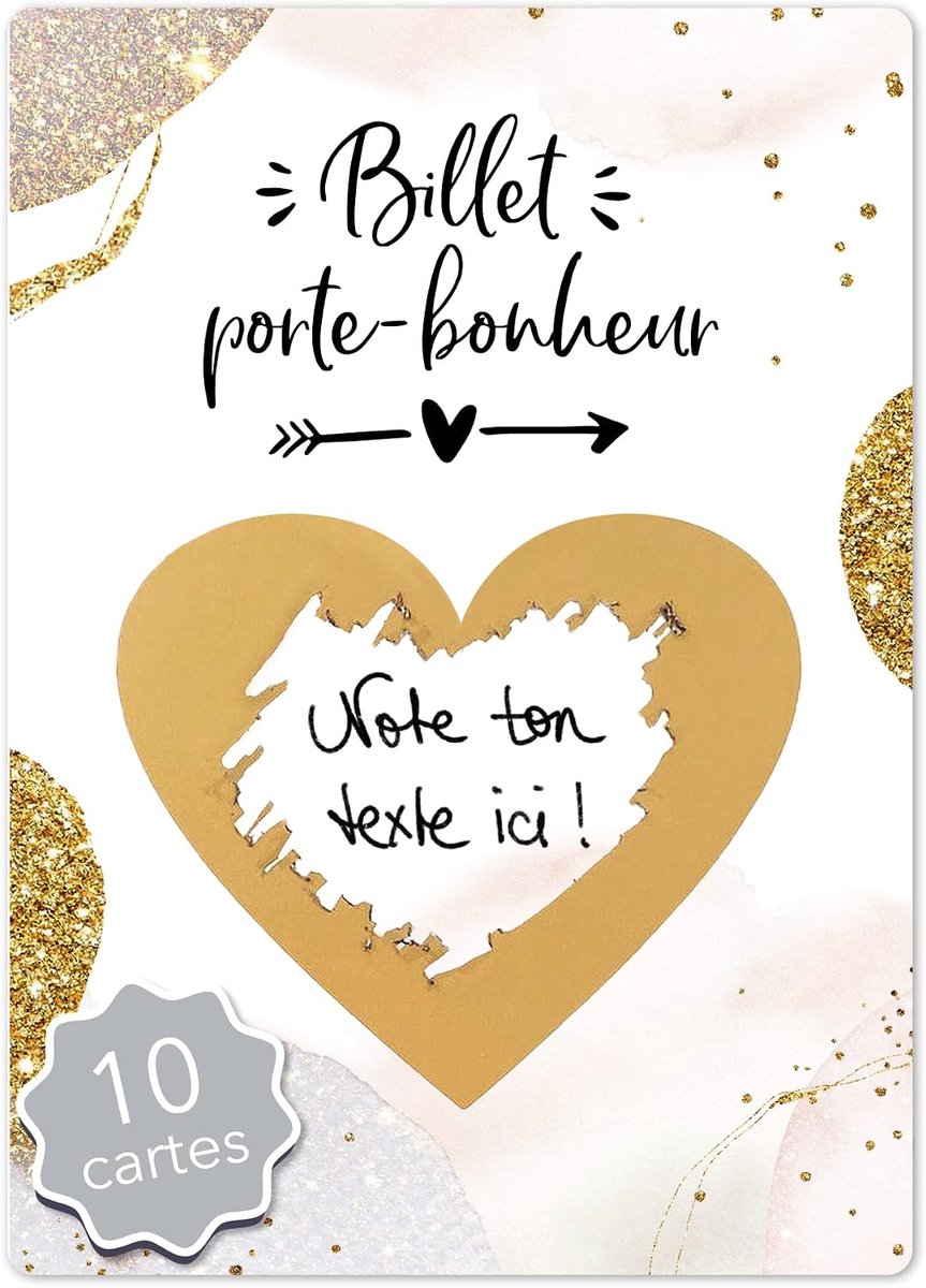 Coon 10 kraskaarten - winnend ticket - liefdescadeau voor mannen