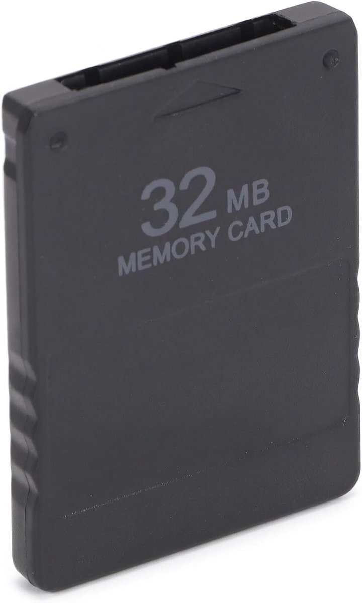 Geheugenkaart voor PS 2-console, Draagbare Gearchiveerde Versiekaart Hoge Snelheid voor Dikke Slanke Gameconsoles, Ondersteuning voor FHDB-opstartsoftware, Plug and Play (32MB)