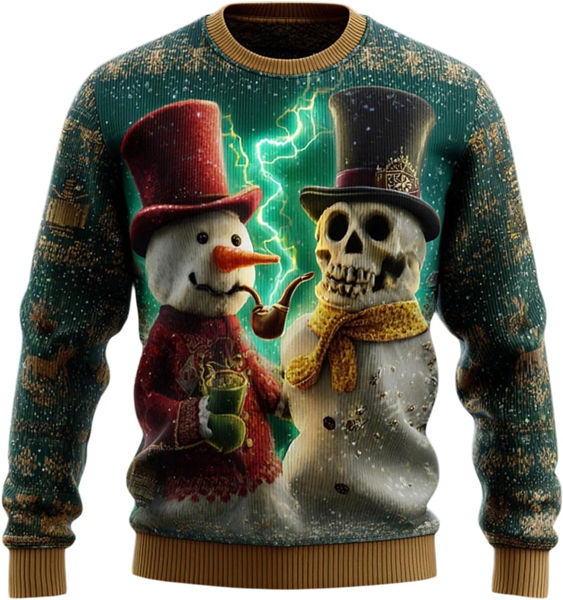 Geribde ronde hals sweatshirt met lange mouwen, casual, zacht en thermisch, ideaal voor feestjes
