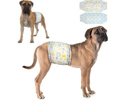 Luiers voor reuen, 48 stuks, 2 kleuren in 1 verpakking, vochtindicator, superabsorberend, XS, S, M, L