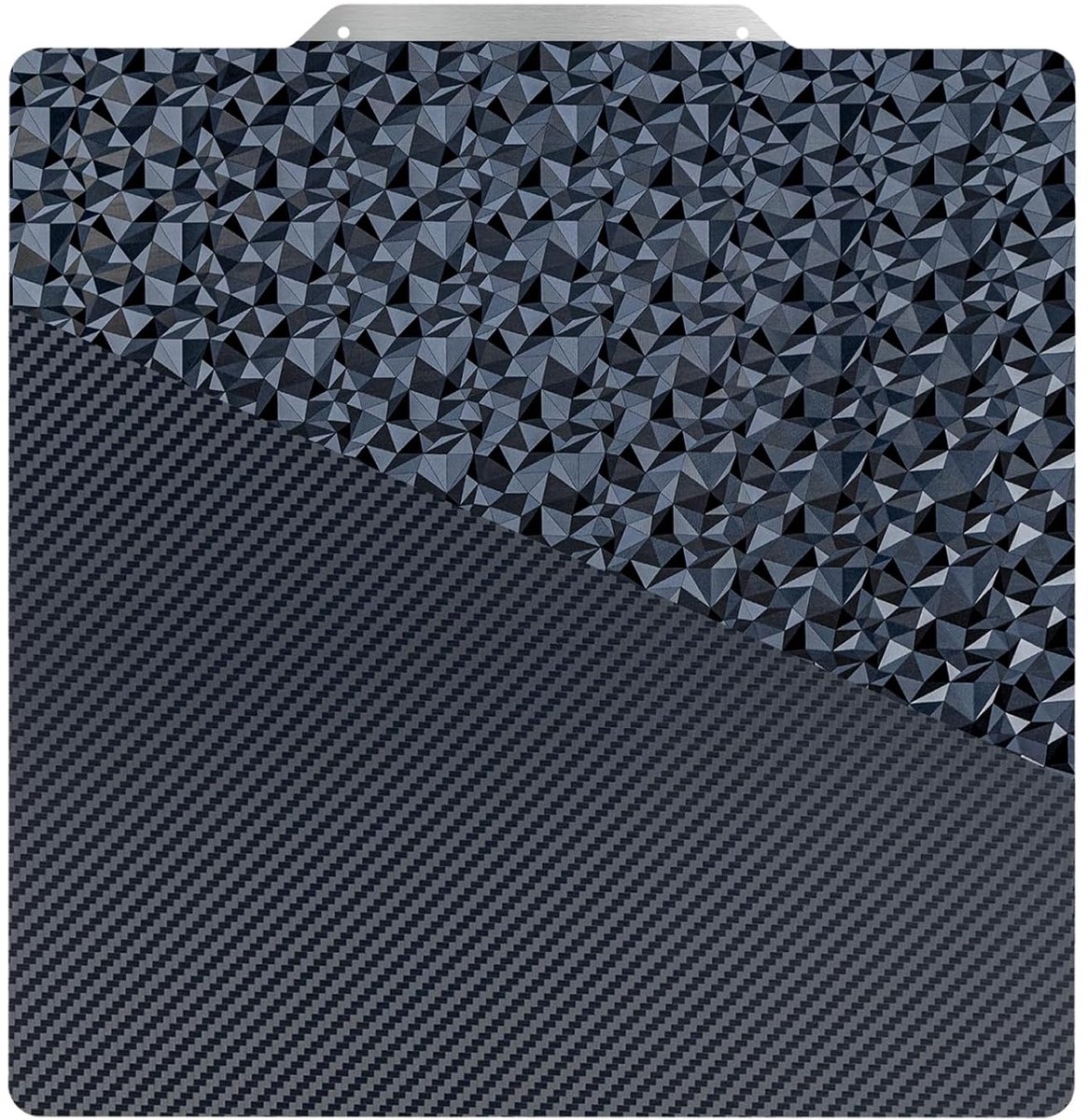220 mm (zonder magnetische basis) PEO (diamantpatroon) en PET (koolstofvezelpatroon) 3D-printer bouwplaatlijm printbed voor Artilery Genius Anet A6 A8