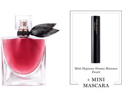 Lancôme La Vie est Belle Elixir Parfum voor Dames + Cadeau - La Vie est Belle Elixir Eau de Parfum 50ml & Cadeau: Mini Hypnose Drama Mascara Zwart 2ml Reiseformaat - Navulbare Bloemige & Fruitige Damesparfum & Travel Size Mascara - Total 52ml