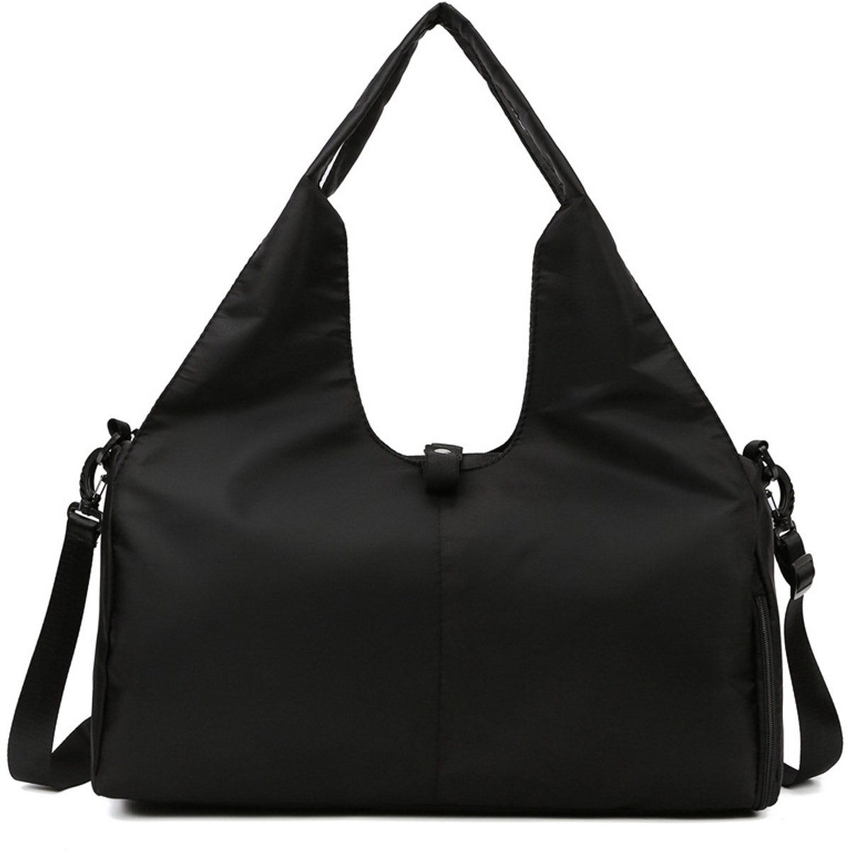 Sporttas voor dames / Reistas / handbagage tas – met apart schoenenvak – Trainingstas / kleine sporttas – Geschikt voor yoga, sauna en zwemmen – 49 x 21 x 25 cm