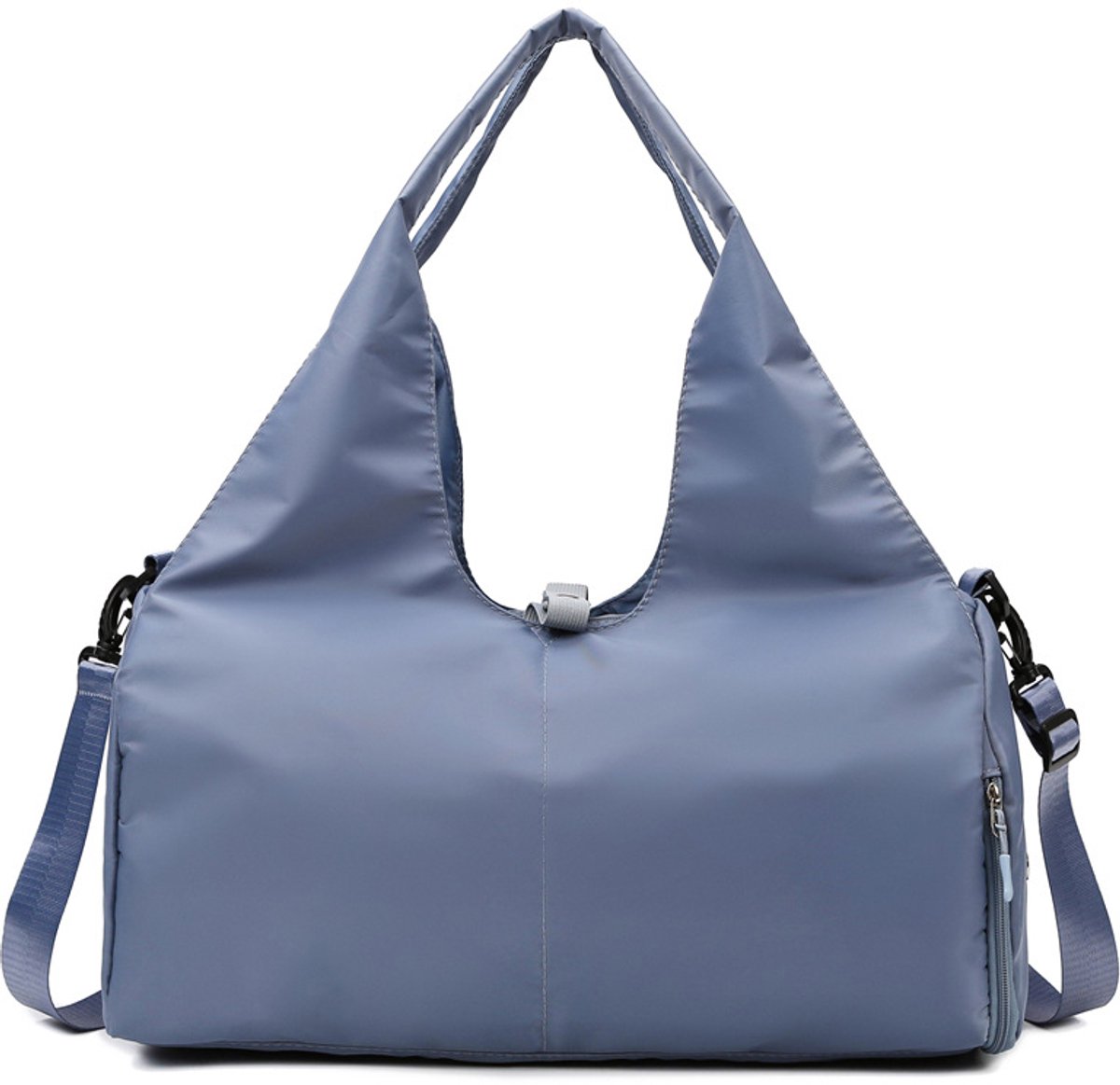 Sporttas voor dames / Reistas / handbagage tas – met apart schoenenvak – Trainingstas / kleine sporttas – Geschikt voor yoga, sauna en zwemmen – 49 x 21 x 25 cm