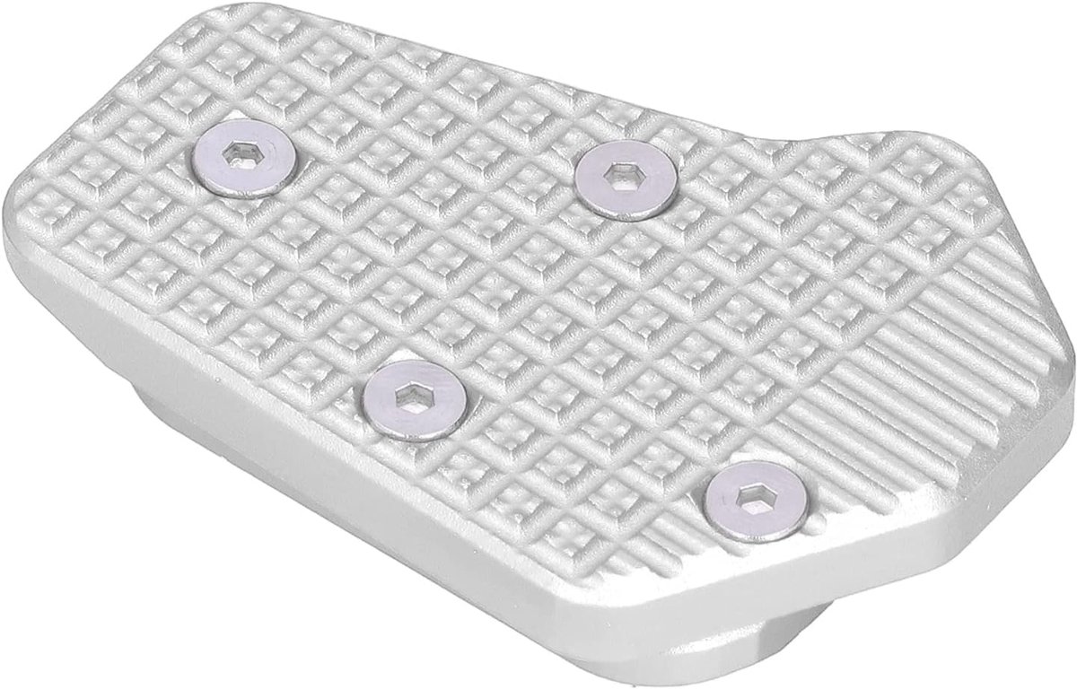 Achterremhendel van Motorfiets Voetpedaal CNC Vergroten Verlengplaat Pad Vervanging voor F900XR 2020-2021 Zilver Stabiliteit Gemaakt Aluin Achterremhendel Voetpedaal Achterremverlenging