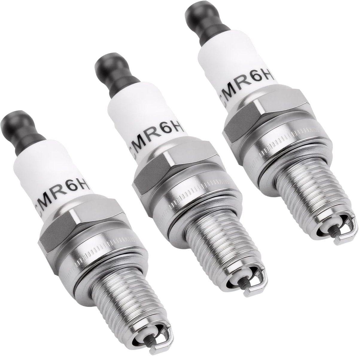 3ST CMR6H Bougie voor Stihl FS90 FS100 FS110 FS90R FS100R FS110R HL90 HL110 HT100 MS171 MS181 MS201 MS211 MS251 KM90 BR500 BR550 BR600 Vervanging N-GK 3365 Compatibel met Trimmer Kettingzaag