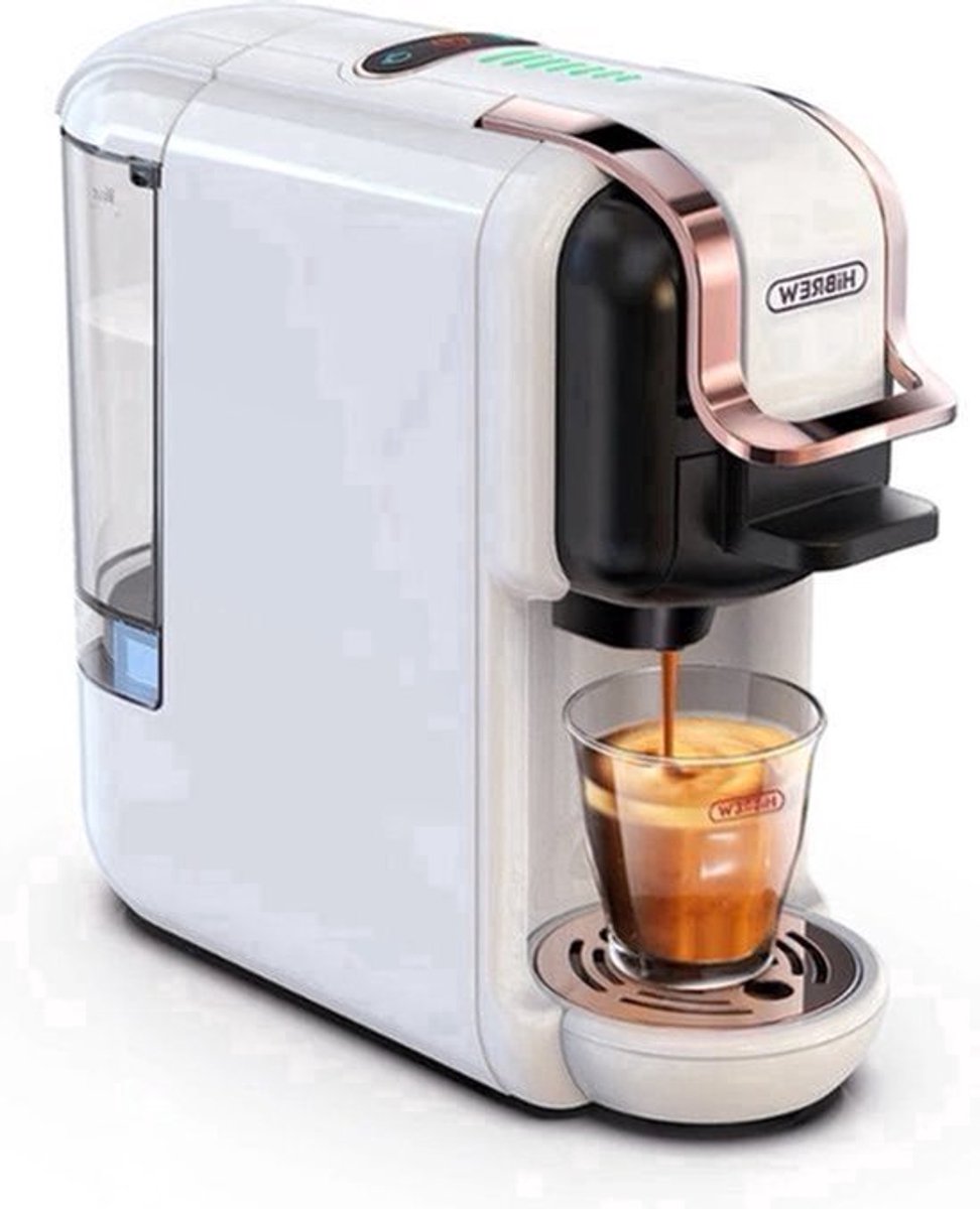 Coffee Machine - Nespresso Koffiemachine - Espresso - Maker - ijskoffie - 5 in 1 - Wit