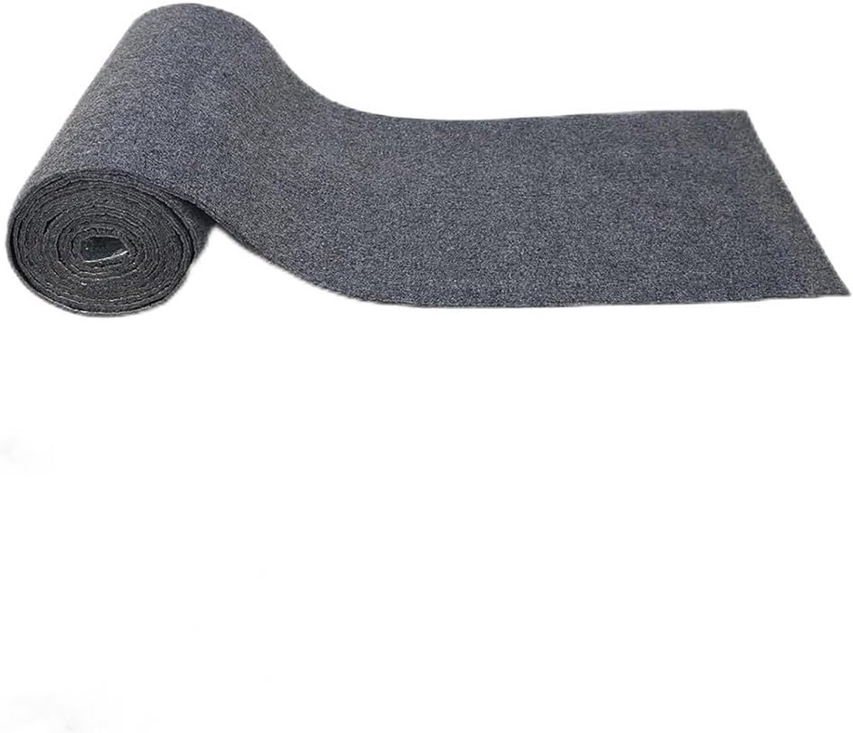 1 stuk zelfklevende krabmat voor bank, bescherming voor meubels tegen krassen door katten, op maat te snijden, donkergrijs (100 x 30 cm)