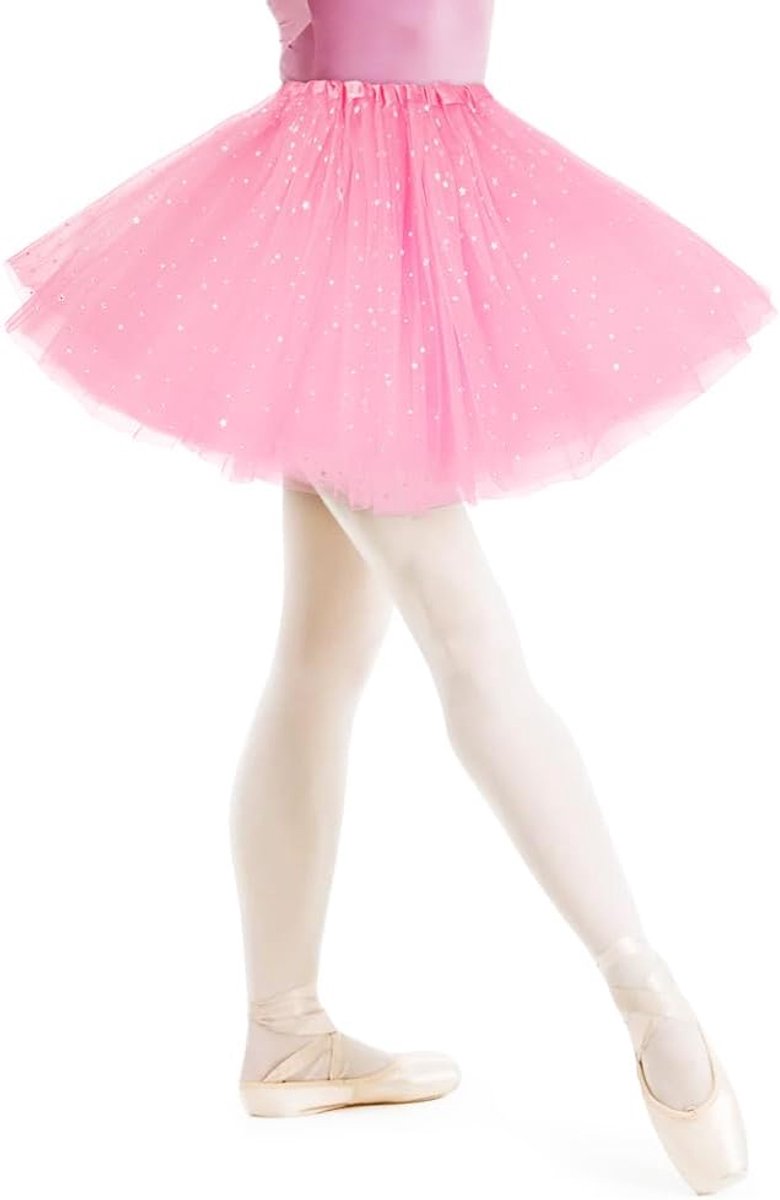 Klassieke Tutu Rok, Elastische 3-laagse Tule Rok, Ballet Tule Rok, Petticoat Onderrok voor Carnaval, Themafeest, Ballet, Dans, Verkleedkleding, Halloween Kostuum