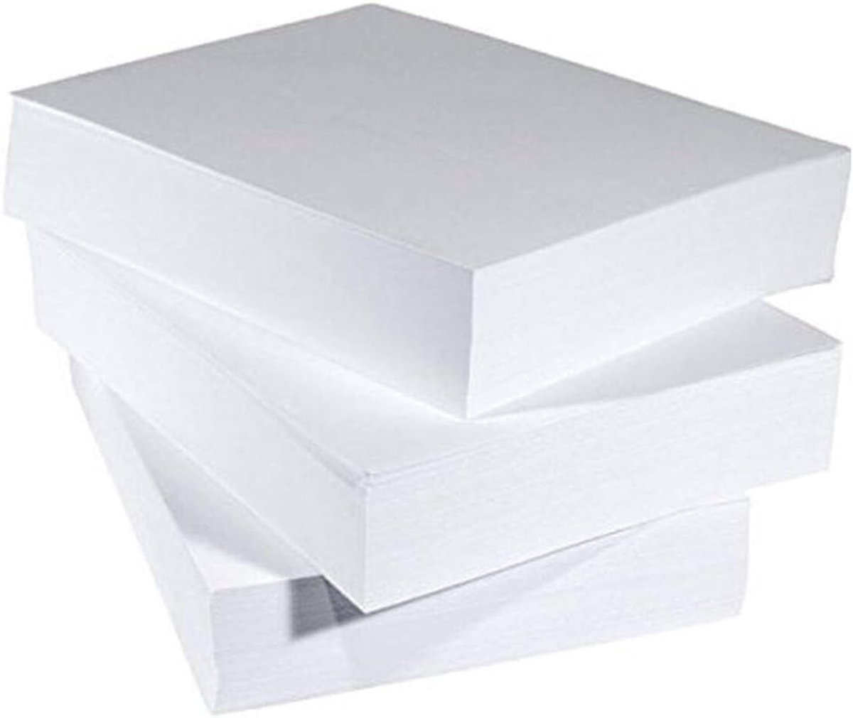 500 vellen glad wit papier A5 80 g/m²