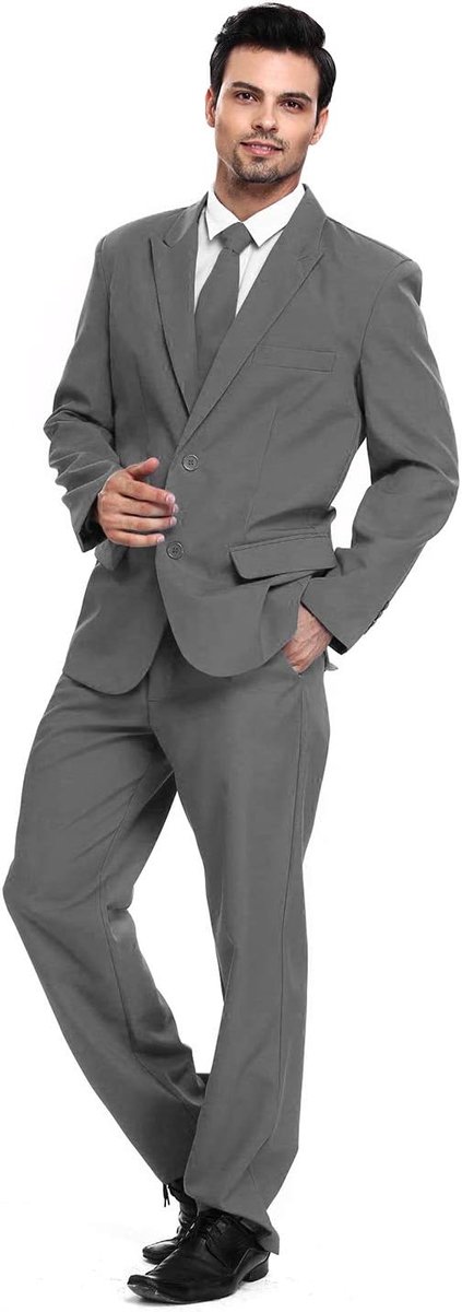 LOOK UGLY TODAY Herenkostuum voor feestjes, Kerstmis, normale pasvorm, feestkostuums, Kamaieu inclusief broek en stropdas