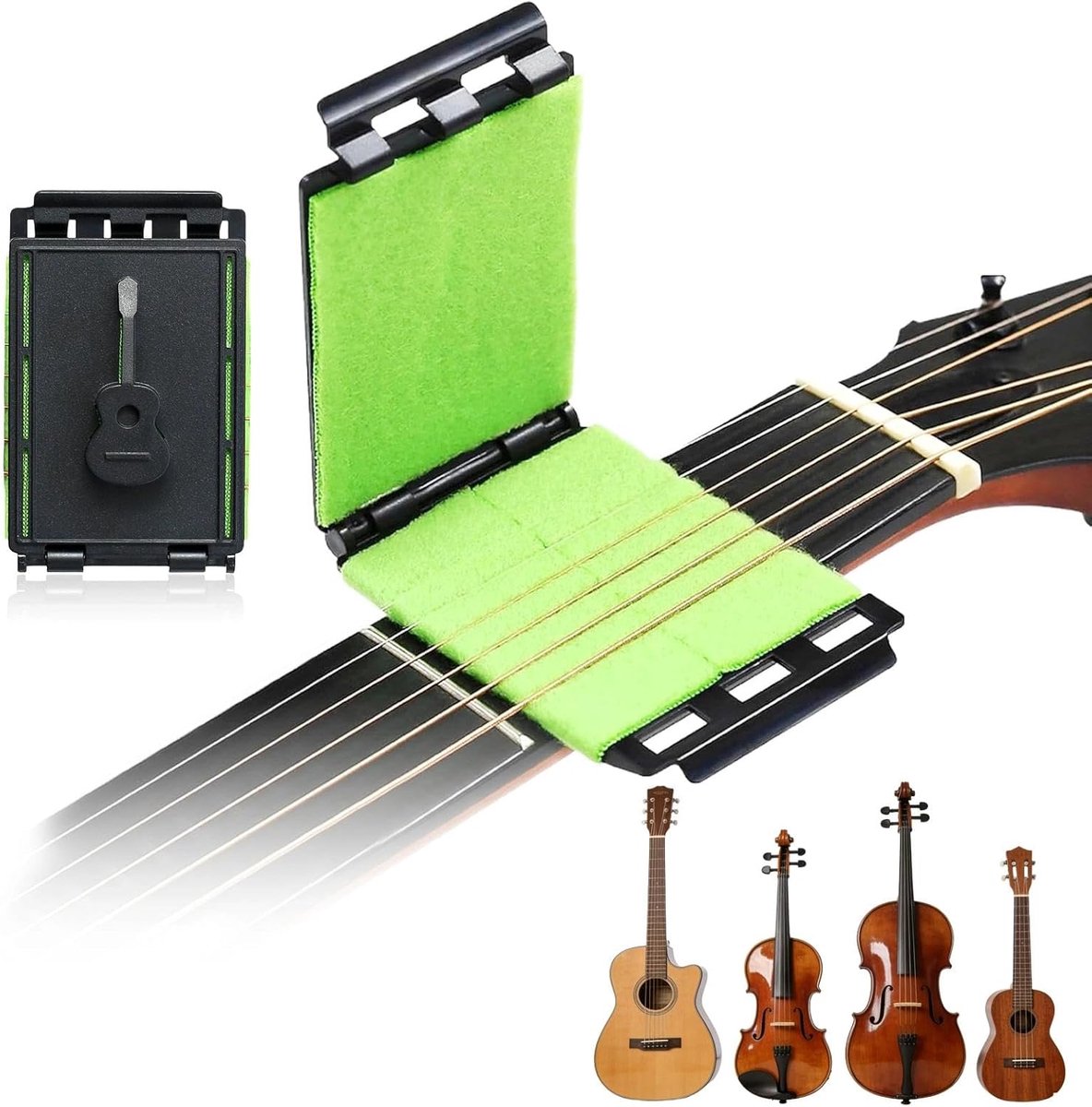 Toetsreiniger, gitaaraccessoires, gitaaraccessoires, gitaaraccessoires, gitaarreiniger, snaarreiniger gitaar voor gitaar/mandoline/ukelele/bas