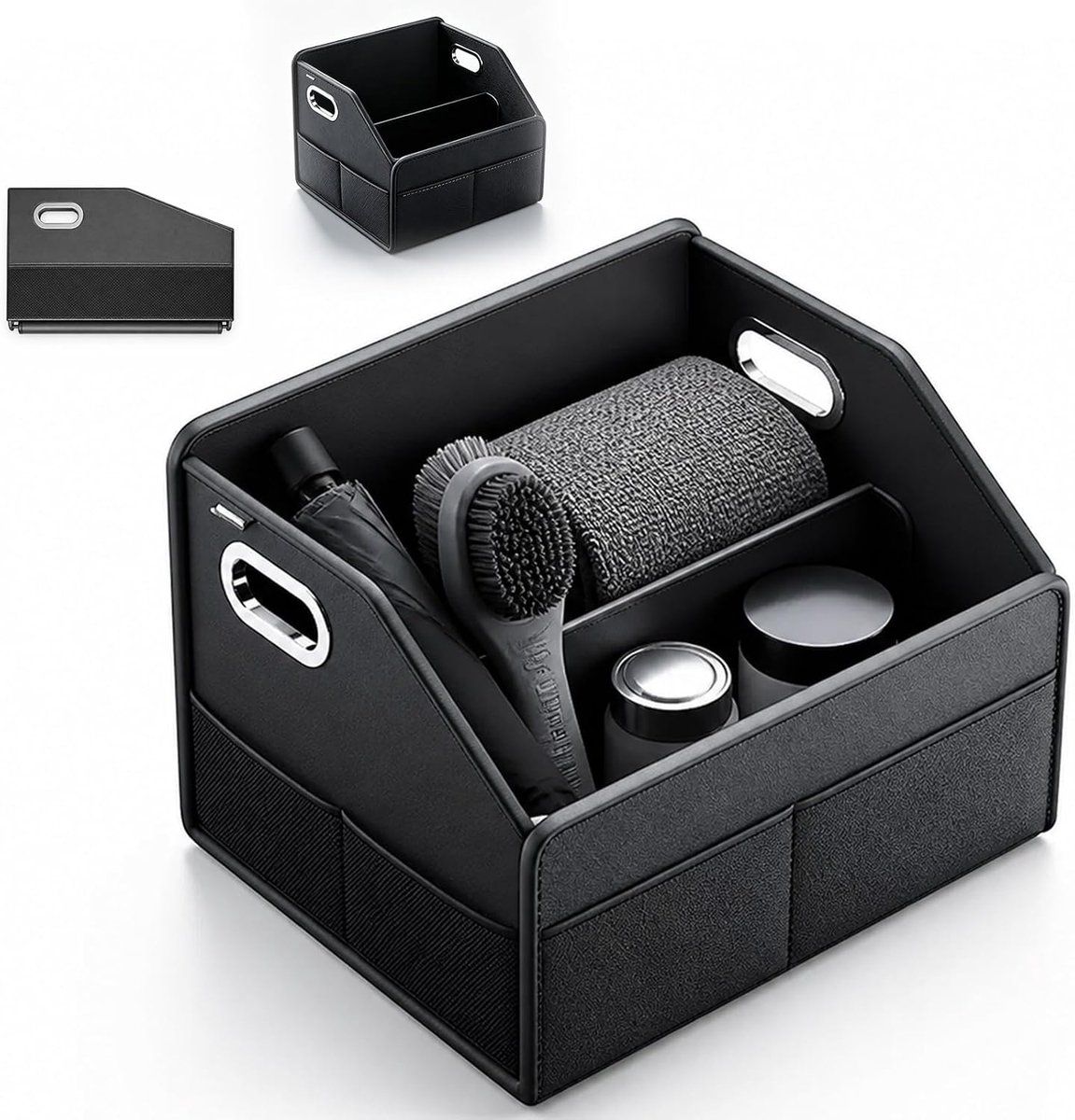 Opvouwbare auto-organizer met metalen