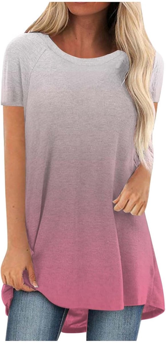 Oversized T-shirt met korte mouwen