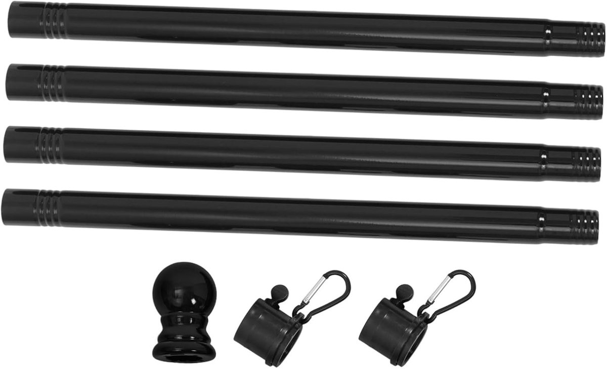 1set Rotating Flagpole Voor Binnen Buiten Roestvrijstalen Vlaggenmast Met Afneembare Constructie Voor Tuin Veranda Windbestendig Eenvoudig Te Installeren