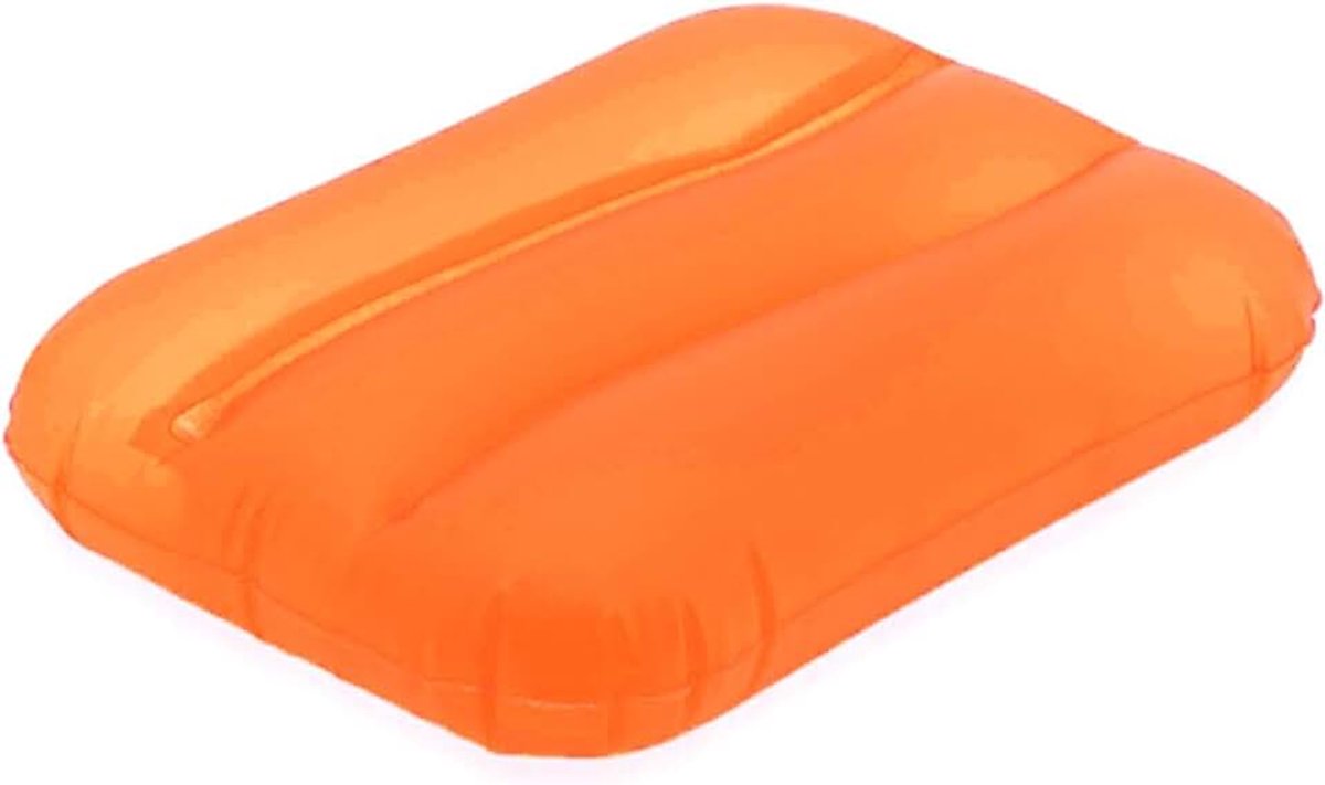 Strandkussen of zwemkussen strandkussen kussen strand vakantie 32 cm x 24 cm PVC (oranje)