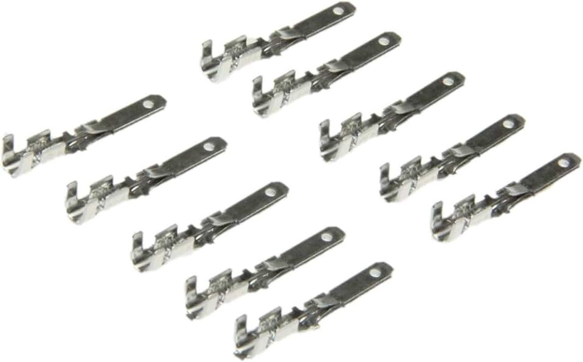 Contacten 10x Mannelijke Junior Timer Mannelijke Pins Socket Plug Adapter Set