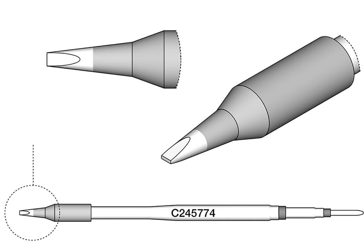 C245774 soldeerpunt voor T245
