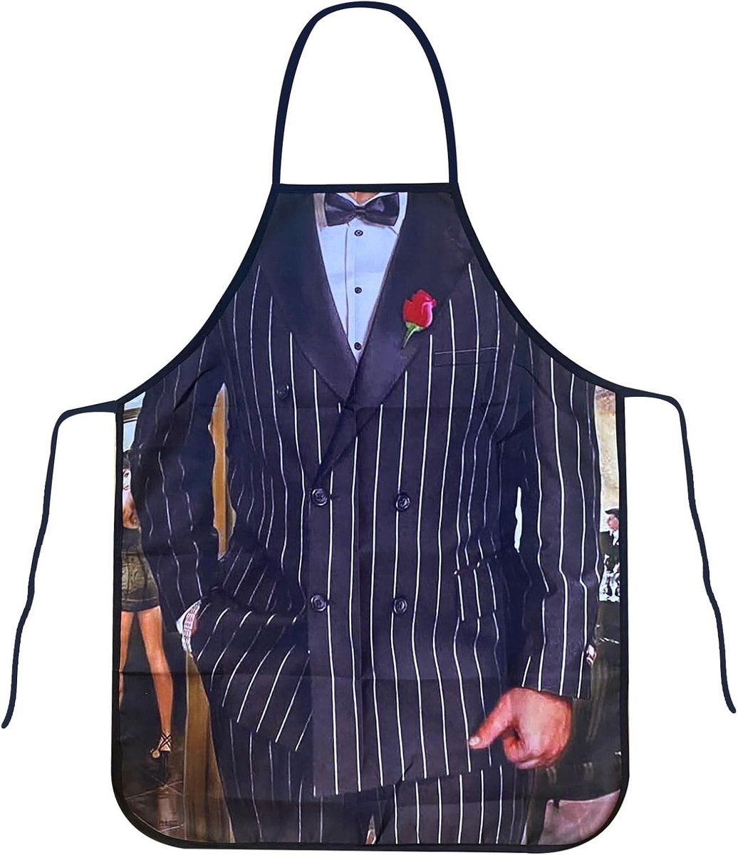 Grappige Schort voor Mannen - Perfect voor Grillfeesten, Cadeau voor Hem en Kookliefhebbers