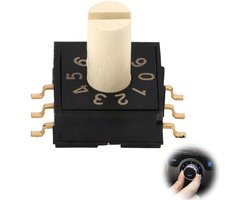 Schakelaar, draaibare encoderschakelaar met handvat 3: 3, voor Lunii Mijn verhalenfabriek, audio-video-apparatuur, gamecontrollers en reparatie van elektronische apparaten
