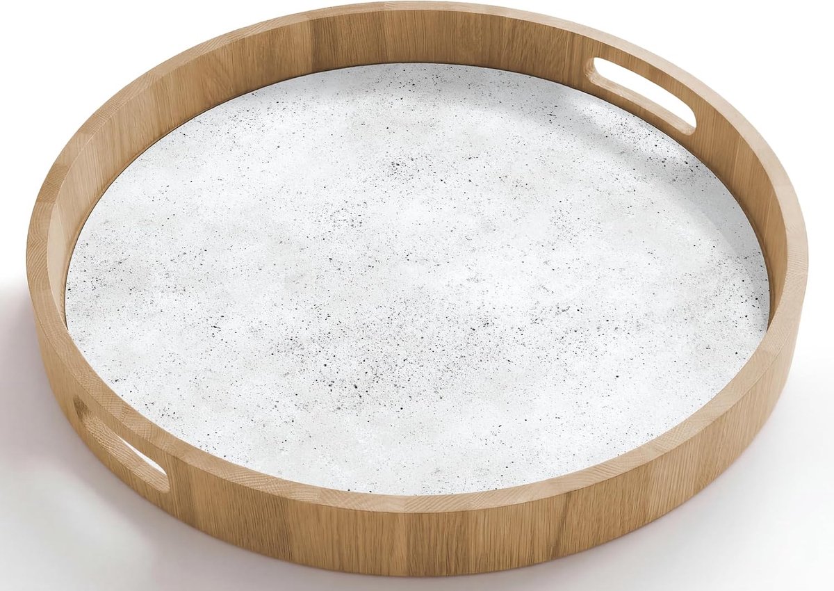 Houten Dienblad Met Handgrepen Eikenhout Krasbestendig