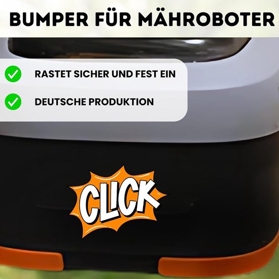 Randbescherming voor Segway Navimow robotmaaier i105e & i108e bumper tuning bescherming grasmaaier robot accessoires randbescherming bumper — afbeelding 5