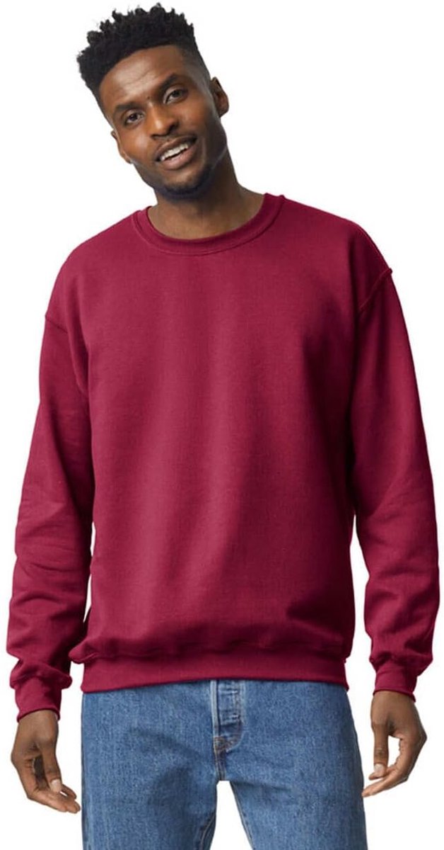 Heavy Blend Crewneck Sweatshirt voor heren, uniseks, katoen met ronde hals in vele kleuren, grote maten, S, M, L, XL, XXL, 4XL, 5XL