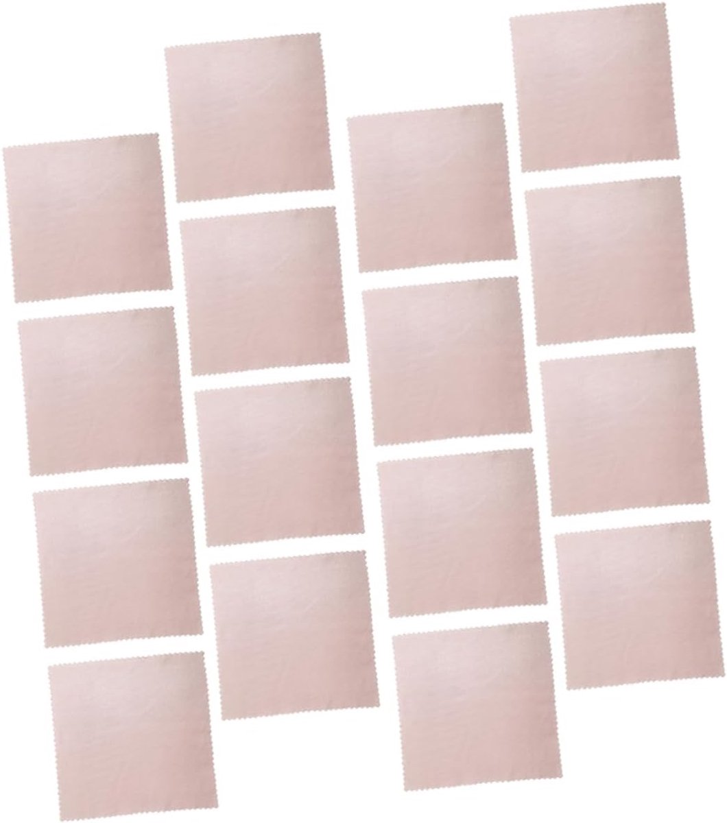 Image of 100 Zilveren Polijstdoek Sieraden Professionele Juweelreiniger Geschikt Diverse Materialen Zoals Elektronica