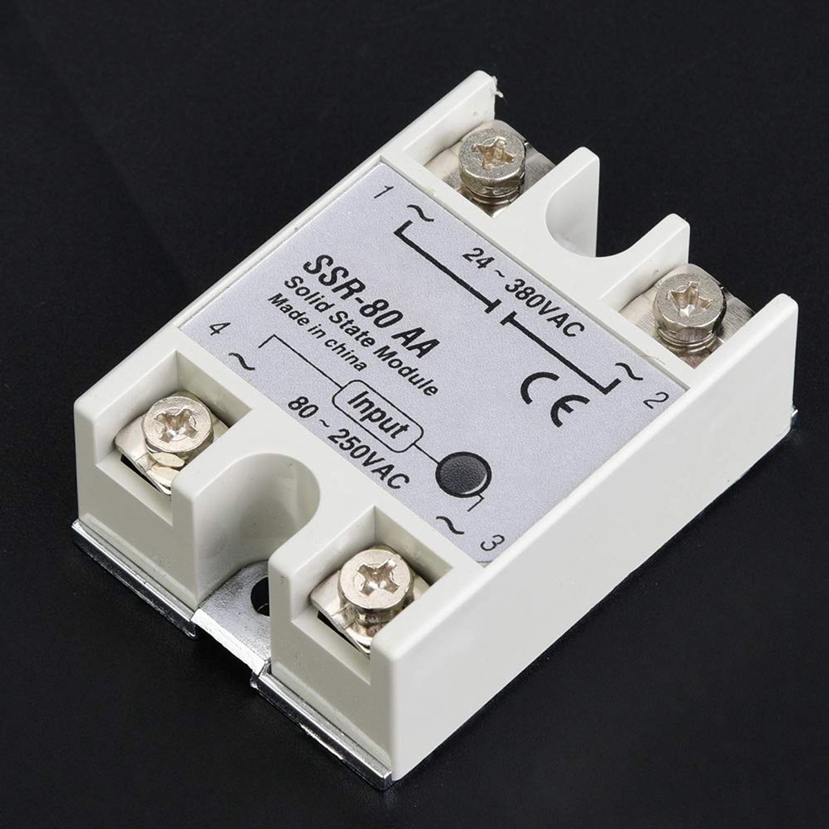Solid State Relay 80A - Enkel Fase - 80-250Vac - Schakelmodule - Voor elektrische toepassingen