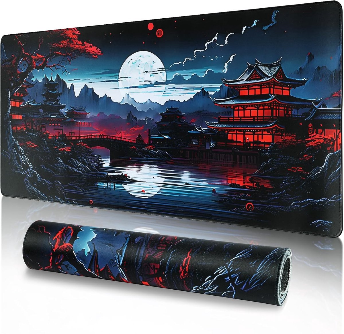 Gamingmuismat, 900 x 400 x 3 mm waterdichte mat voor kantoor