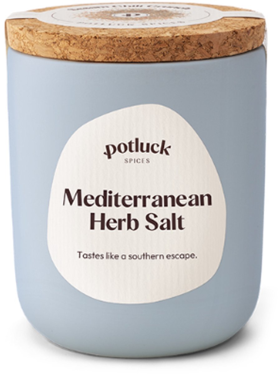 Potluck - Mediterranean Herb Salt - Mediterraans kruidenzout - 70 gram