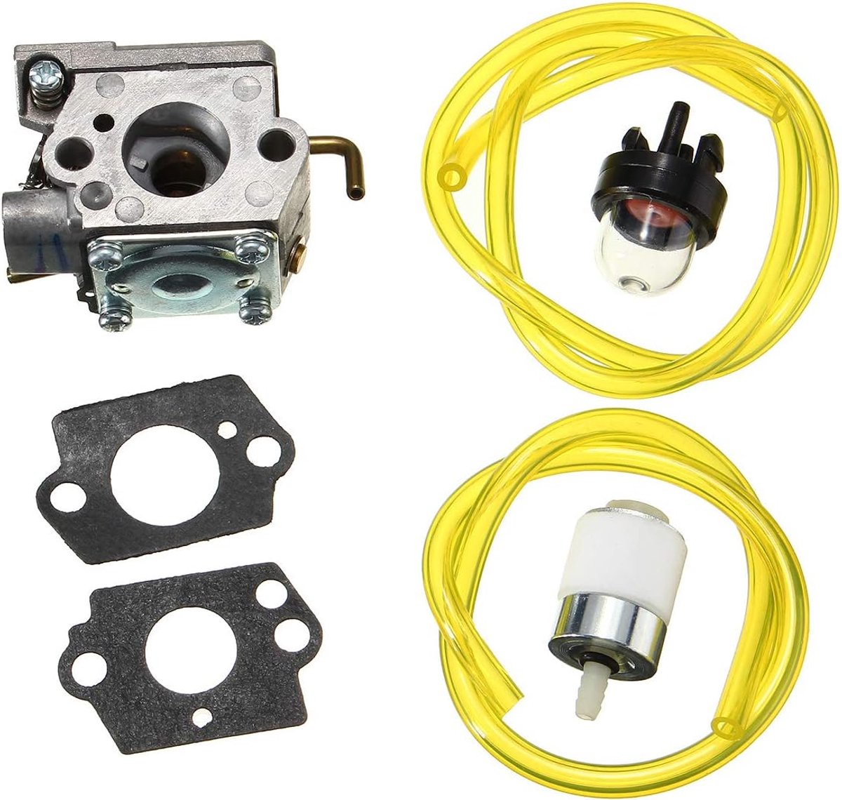Carburateur Primer Lamp Pakking Filter - Voor Walbro WT-682-1 WT-682 - Geschikt voor Troy-Bilt TB65SS - MTD Ryobi