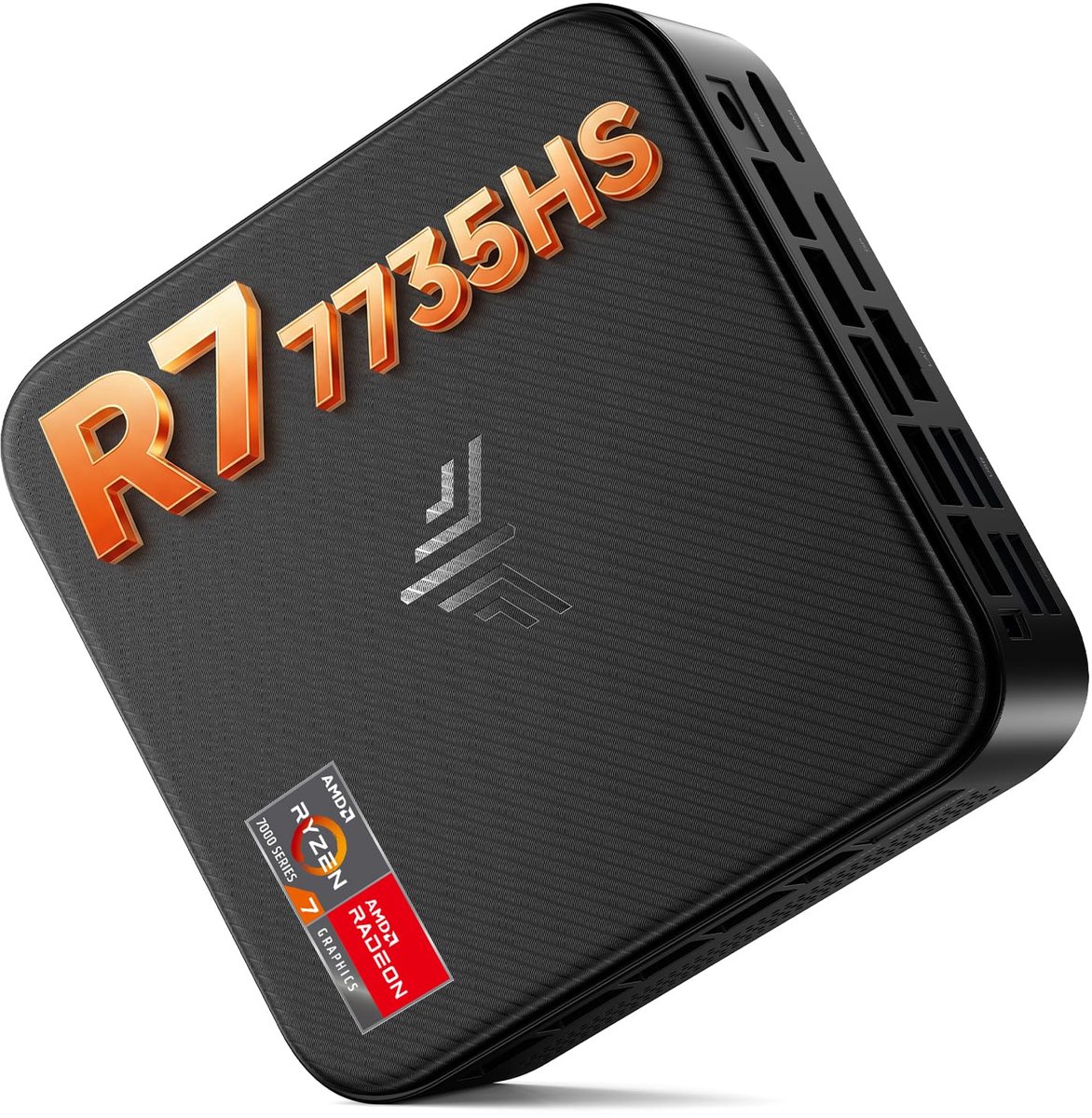 Mini PC Ryzen 7 7735HS - 24 GB RAM - 512 GB SSD - AMD Radeon 680M - Windows 11 - Compact Desktop