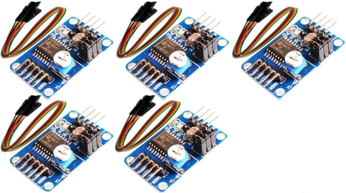 Analoog naar Digitaal Conversie AD/DA Converter Module + Kabel