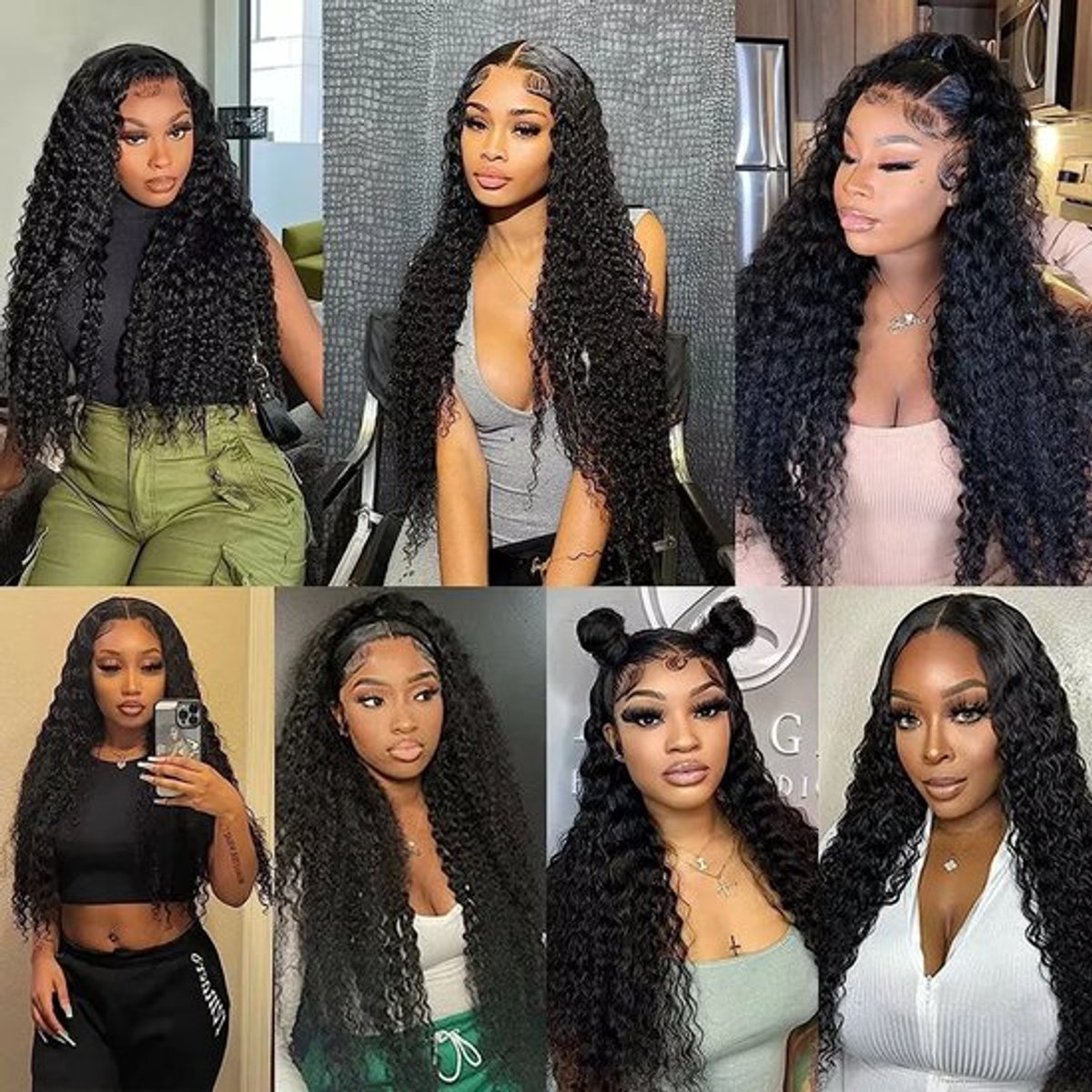 Kant Voor Haarwerk 13x6 Lace Wig - 30 Inch Lengte - 180% Dichtheid - Diepe Golf Textuur - Remy Haar - Voor Volwassenen