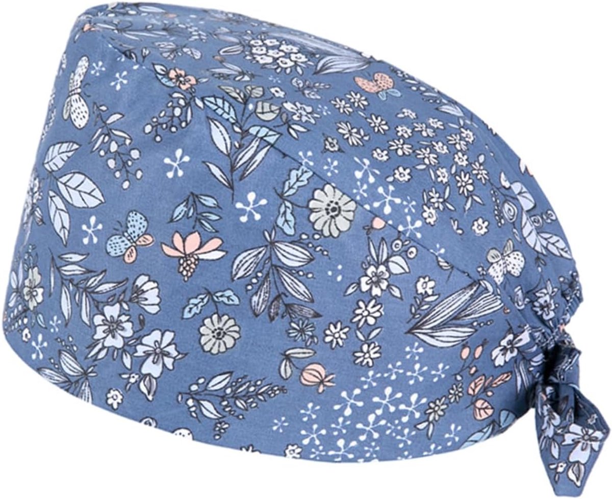 Print Scrub Hoed Vrouwen Cap