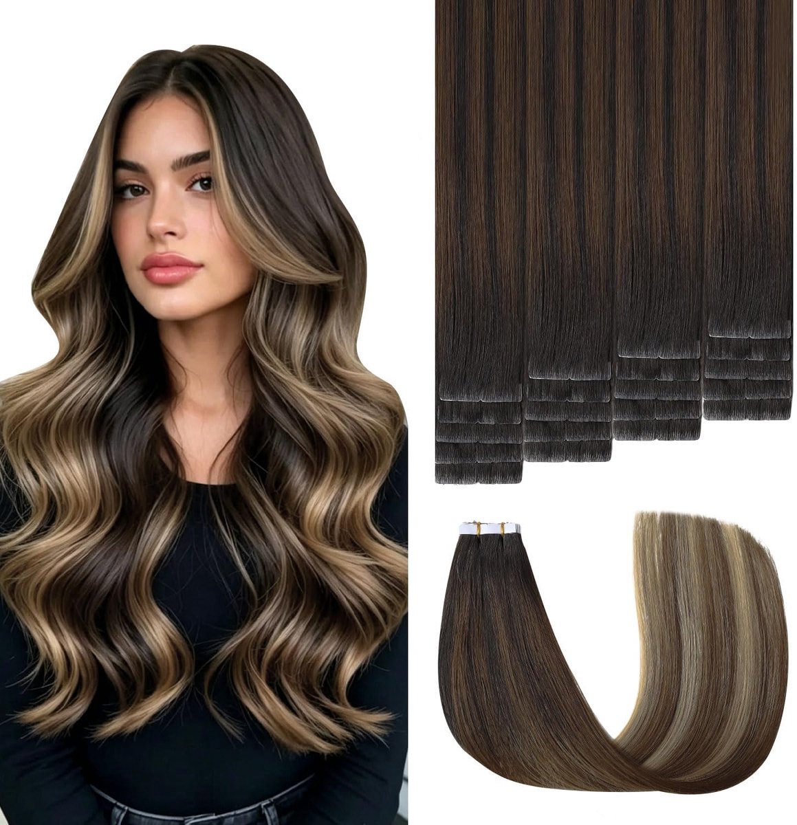 Haarextensies van echt haar