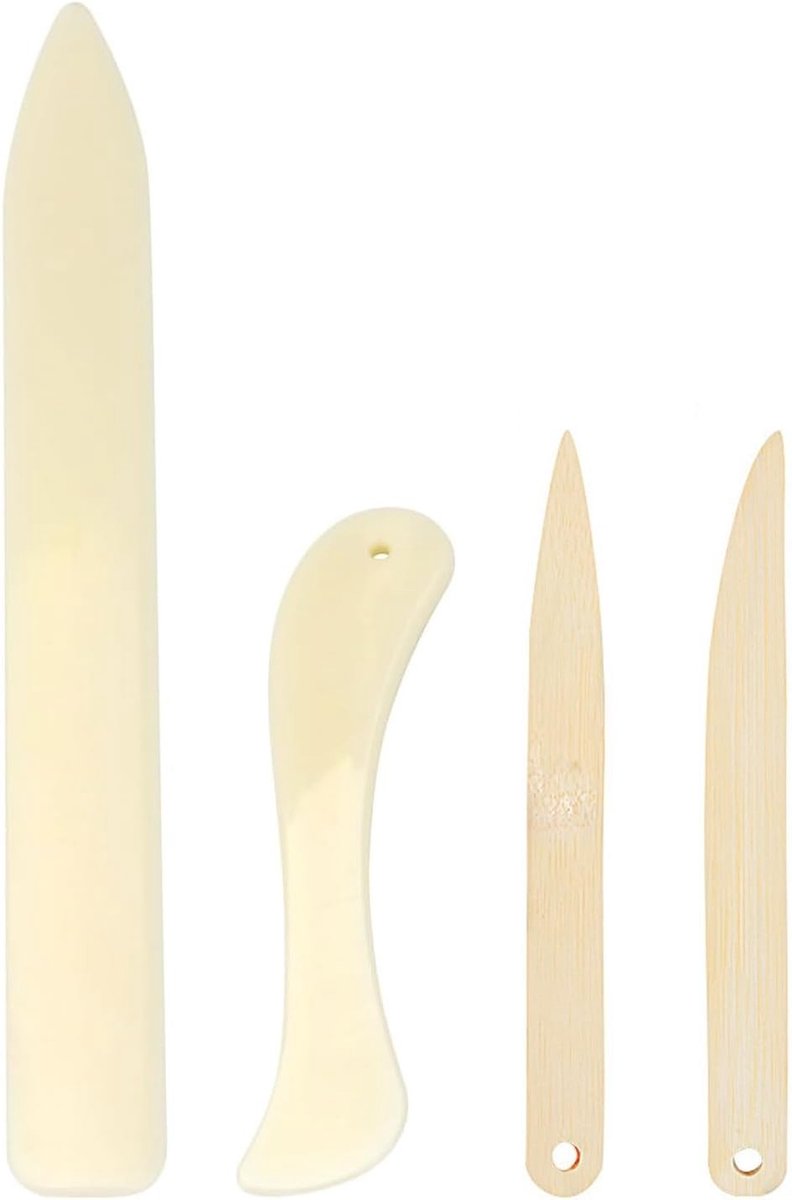 Houten Gereedschapset voor Creatief Scrapbooking en Handgemaakte Boekenbinding met Vouwpapier en Papierreperatie Tools