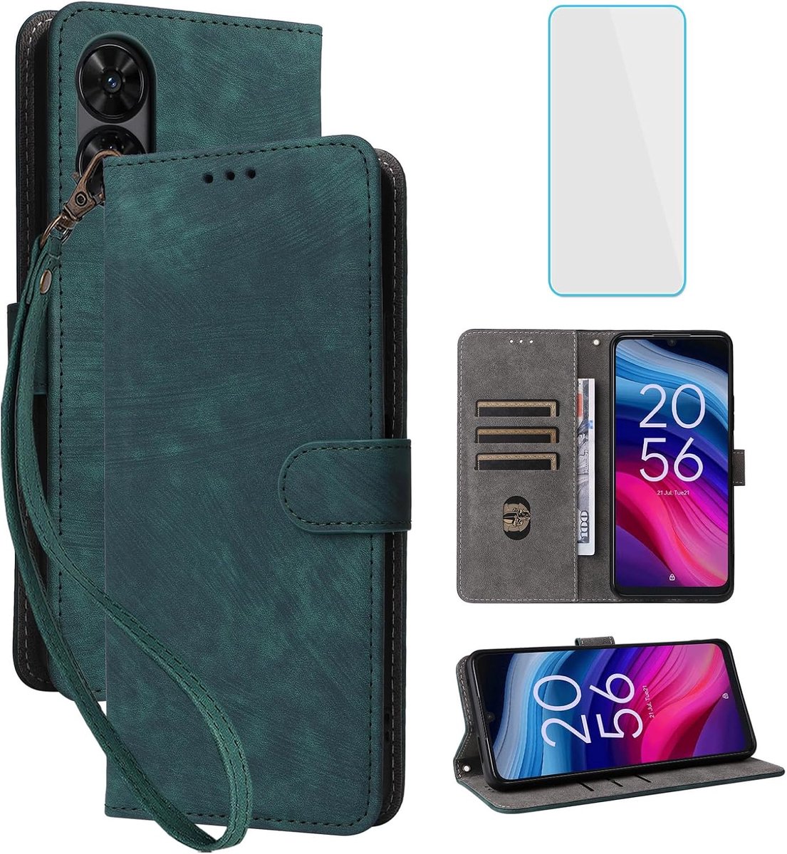Hoesje Voor TCL 505 Groen