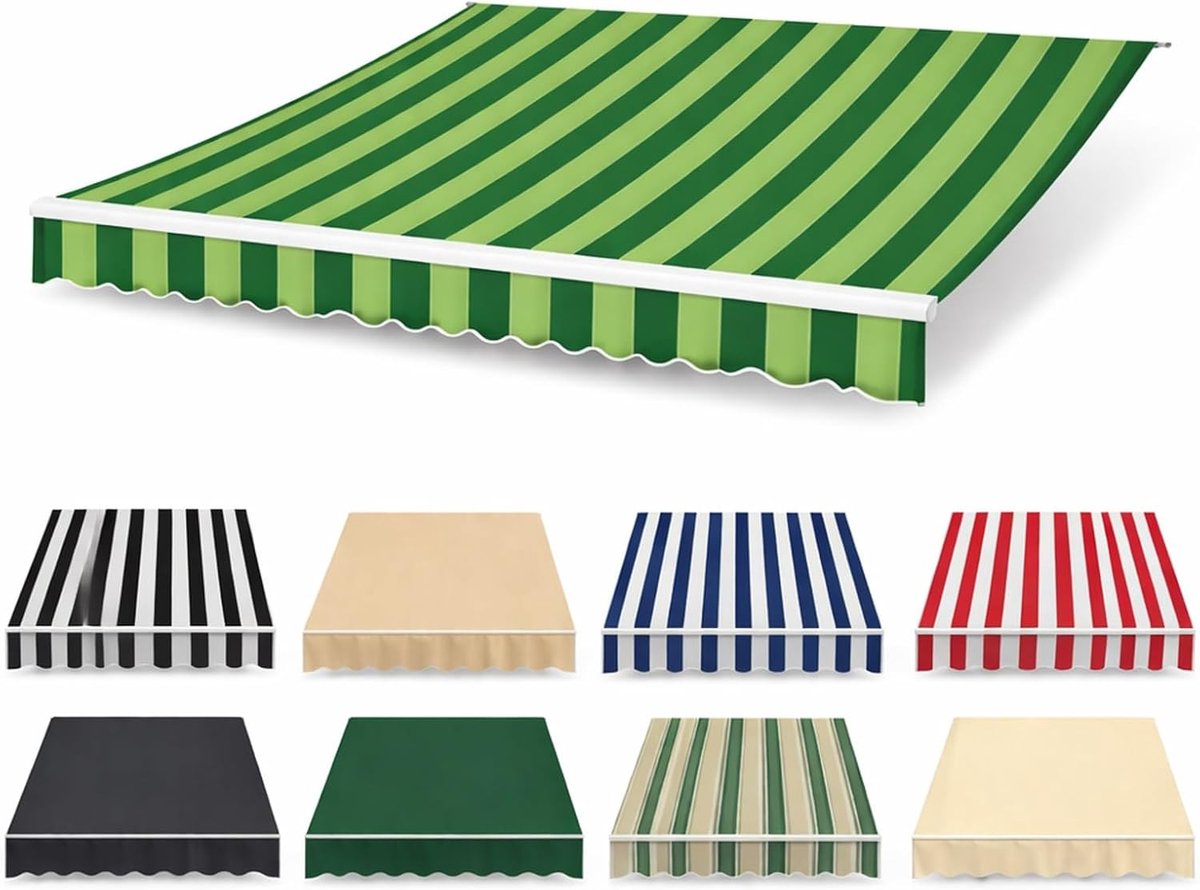 Waterafstotend zonneschermdoek voor balkon, terras en tuin