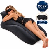 Luxe Sex Kussen – Positie Kussen voor Koppels – Seksspeeltje – Sex Meubel – Erotisch Sofa Kussen – Geschikt voor alle posities – Inclusief Blinddoek – Zwart