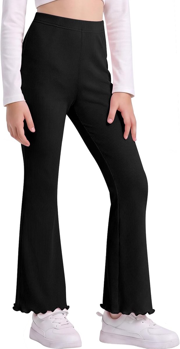 Broek voor meisjes, katoen, stretch, kinderen, leggings, meisjes, verpakking van 3 stuks
