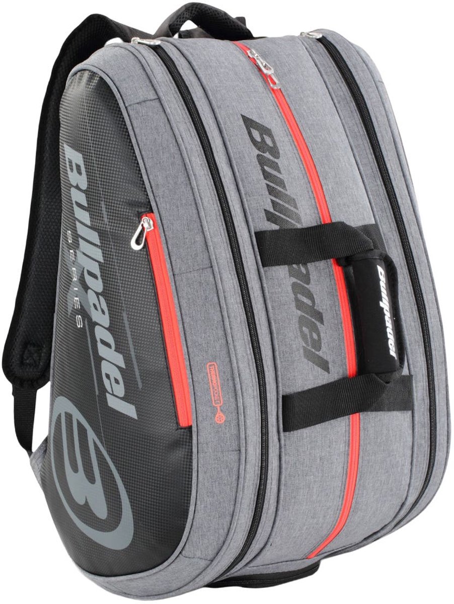 Bullpadel - Avant S 3 - Padeltas racketbag - Antraciet Carbon thumbnail 3