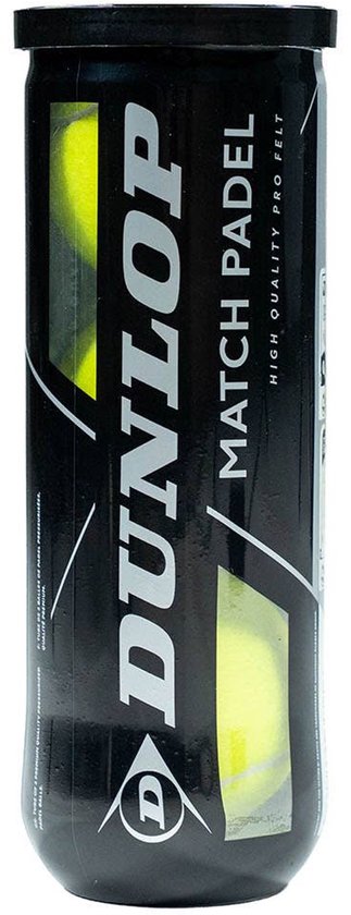 Dunlop Match Padel Balls (3 st.) Dunlop Match Padel Balls (3 st.)