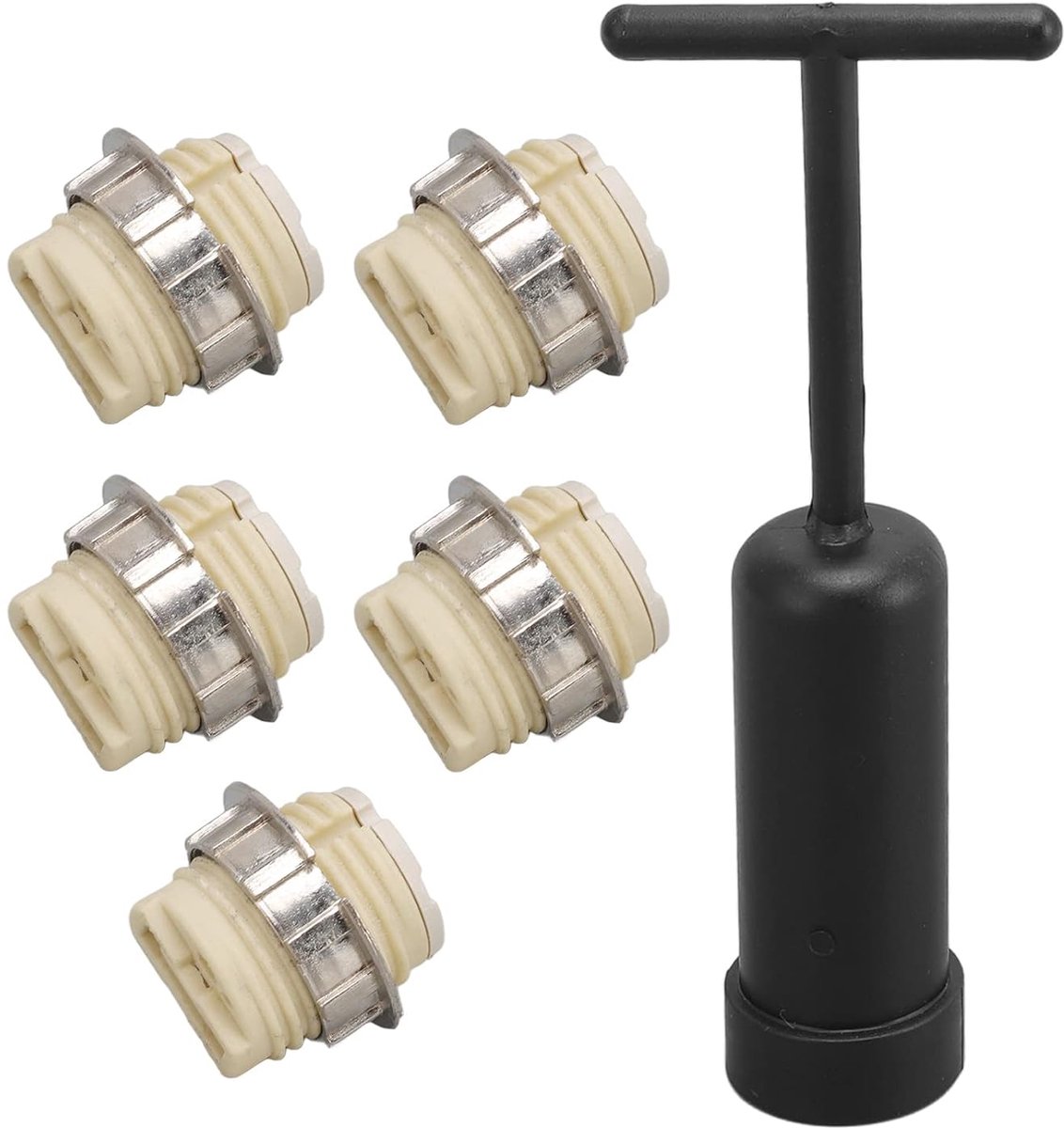 5 Stks G9 Led Lamp Socket Ceremic Lamphouder Socket Miniatuur Base Socket Led Socket met Socket Ring Removal Tool
